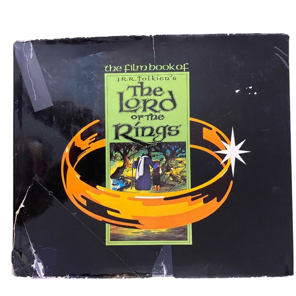 Vintage “The Filmbook of The Lord of the Rings” hardcover 1978